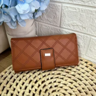 Porta cartão grande para carteira feminina - caqui2177