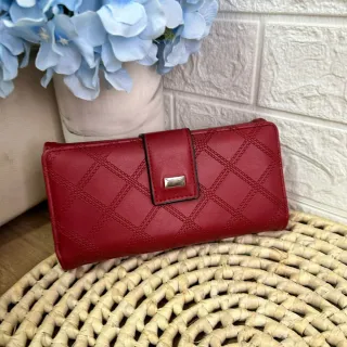 Porta cartão grande para carteira feminina - caqui2177