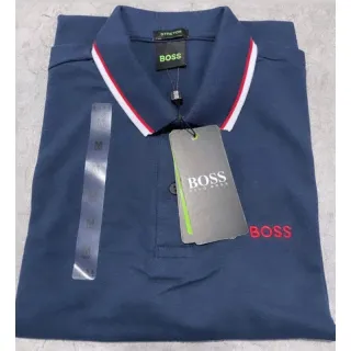 H.B Camisa Polo Gola - Preto