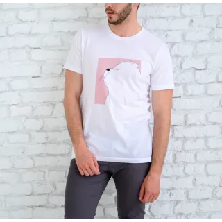 Camiseta Desenho Urso Poliéster - Raryel - Ice Bear Azul