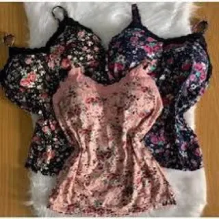 Bojo de Renda Alcinha Feminina Blusinha com - Vermelho