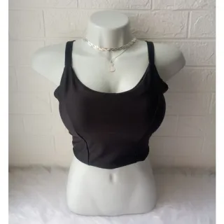 Blusa Cropped Feminina com Tiras nas Costas e Alcinha - Blogueirinha - Verde água