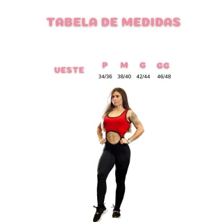 Macacão Fitness Plus Size Dual Preto e Vermelho Suplex - P