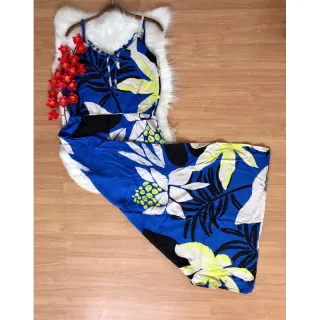 Coleção Verão Vestido Longo em Viscose - Estampa 25