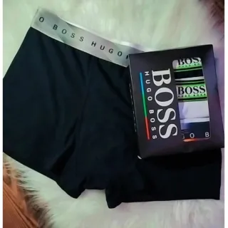 Cuecas Boxer Premium Masculinas Kit com 3 - Peruana