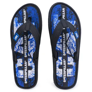 Chinelo Anti-Derrapante Caterpillar - Dedo - Azul