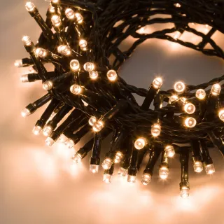 Pisca Natal Branco Quente 100 Led 10m 8 Funções - Promoção