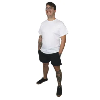 Treino Academia Bermuda Tactel Masculina Elastano - NK