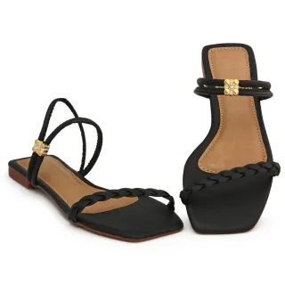 Promoção - Sandália Feminina Rasteirinha Confortável com Regulagem Ajustável - Branco