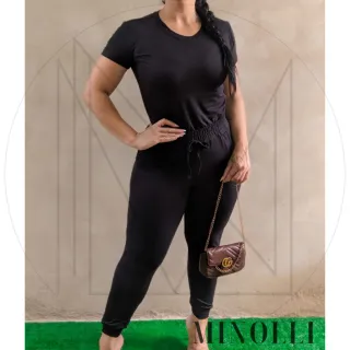 Blusinha Babylook Suave Suede Conjunto Jogging Calça Confortável Fardamento Joguer - Bordô