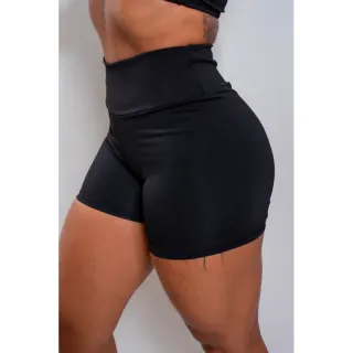 Moda fitness: Kit academia com dois shorts Suplex cintura alta - Dois mescla