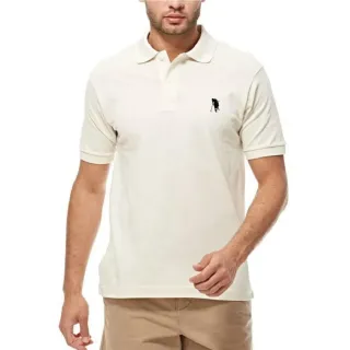 Bordado Masculino Camisa Polo Gola - Preto