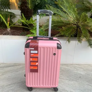 Mala de Bordo para Viagem com Rodinhas 360 Graus, Material em ABS Resistente e Cadeados Embutidos - N verde 17