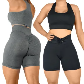 Top e Short Conjunto Academia Empina Bumbum