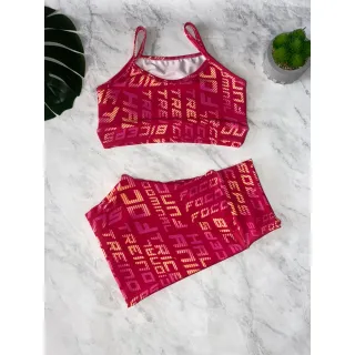 Moda fitness: conjunto top e short curto ou pedal - Est.13