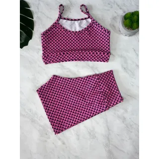 Moda fitness: conjunto top e short curto ou pedal - Est.13