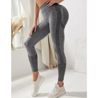 Cintura Alta Levanta Bumbum Calça Legging Fitness Academia - Tipo 1 - Chumbo