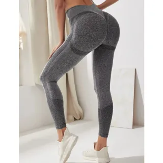 Cintura Alta Levanta Bumbum Calça Legging Fitness Academia - Tipo 1 - Chumbo