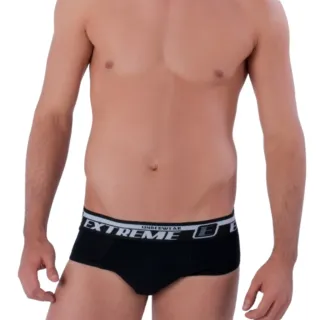 Cueca Básica Machão Slip Elástico Exposto - Microfibra 207