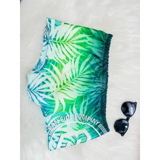 Praia e Piscina: Sunga Masculina para aproveitar o sol - VERDE FLORAL