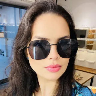 Prot Uv400 Óculos De Sol Feminino Gradiente Degradê - Azul