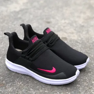 Promoção de tênis feminino adulto leve e confortável para esporte e lazer - PRETO/BRANCO-NIKE