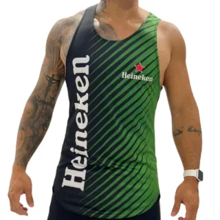 Camiseta Musculação Regata Longline Cavada