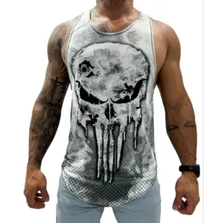 Camiseta Musculação Regata Longline Cavada - Heineken