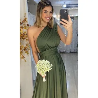 Formaturas Vestido Festa Longo Madrinha Casamento Civil Religioso - Branco