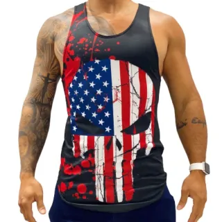 Camiseta Musculação Regata Longline Cavada - Heineken