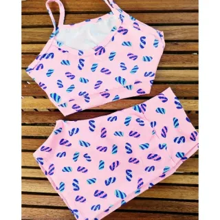 Top + Short Fitness Conjunto GG até - 20