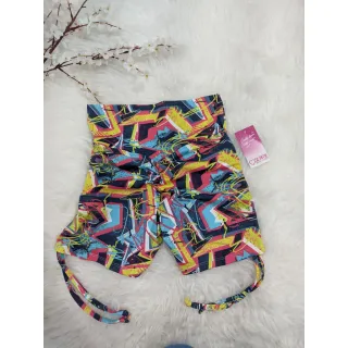 Empina Bumbum - Cordinha Lateral, Estampas e Cores Variadas - Azul Turquesa