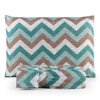 Lençol Queen 3 Peças 200 Fios - Toque Macio e Várias Estampas - Cairo