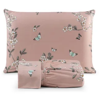 Lençol Queen 3 Peças 200 Fios - Toque Macio e Várias Estampas - Cairo