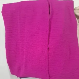 Ombro a ombro canoa macacão longo - Vermelho