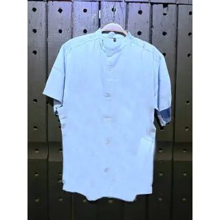 Camisa de Luxo Masculina Slim Fit Gola Padre Manga Curta - Tecido Premium - Vinho BORDÔ