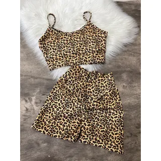 ALÇA RETA Conjunto Fitness - Empina bumbum - Vermelho