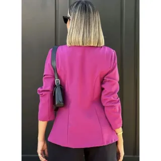 Sobretudo Maxi Longo Alfaiataria Feminino, Blazer Social Botão - Nude