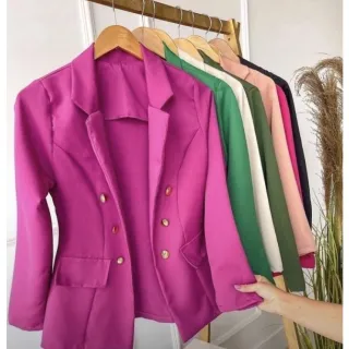 Sobretudo Maxi Longo Alfaiataria Feminino, Blazer Social Botão - Nude