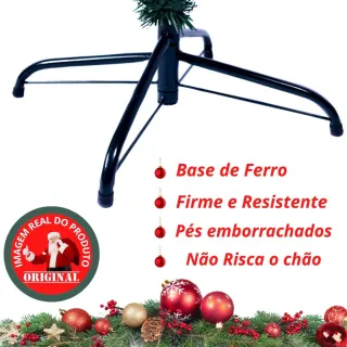 Pinheirinho Tradicional Verde Natal 2,1m - Promoção Raryel - Único