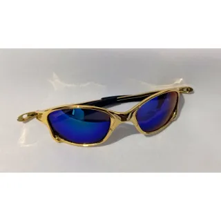 Estilosa Juju Lupa Feminino Masculino Óculos Mcs - Chumbo  Azul