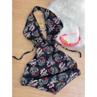 Vestidos Alerquina Multimarcas: Macaquinhos Coringa, Jamaica, Erva Mandrake - Macaquito Jamaica 🇯🇲