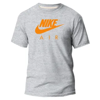 Estampa Nikke AIR NK Camiseta Cinza Masculina e Feminina Preto Azul Degrade - Cinza Rosa