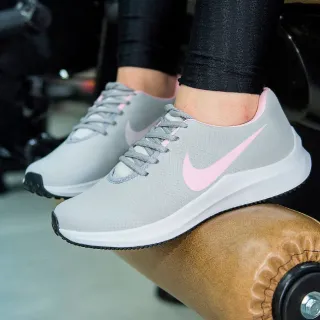 Envio Imediato Tênis Feminino Zoom para Academia e Caminhada - VERMELHO/BRANCO