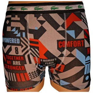 Envio Imediato! Kit com 10 Cuecas Boxer Adulto em microfibra - Cores e estampas variadas - TAMANHOS SORTIDOS