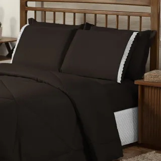 Edredom Dupla Face para Cama de Queen - Frio Inverno - Branco