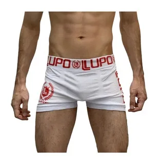 Cueca Boxer Lupo Kit 2 - Poliamida Sem Costura, Tecido Meia Cueca Box Fit - GG VESTE 44