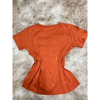 Tendência da Moda - Blusa Feminina T-shirt Básica Perola Viscolycra - VERDE BEBÊ