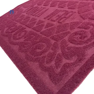 Capacho Antiderrapante Bem Vindo Porta de Entrada - Cores Aleatórias