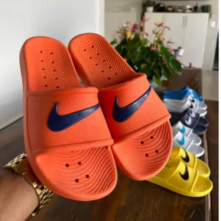 Sandália Masculina Slide Conforto Nuvem - Envio Imediato - Preto